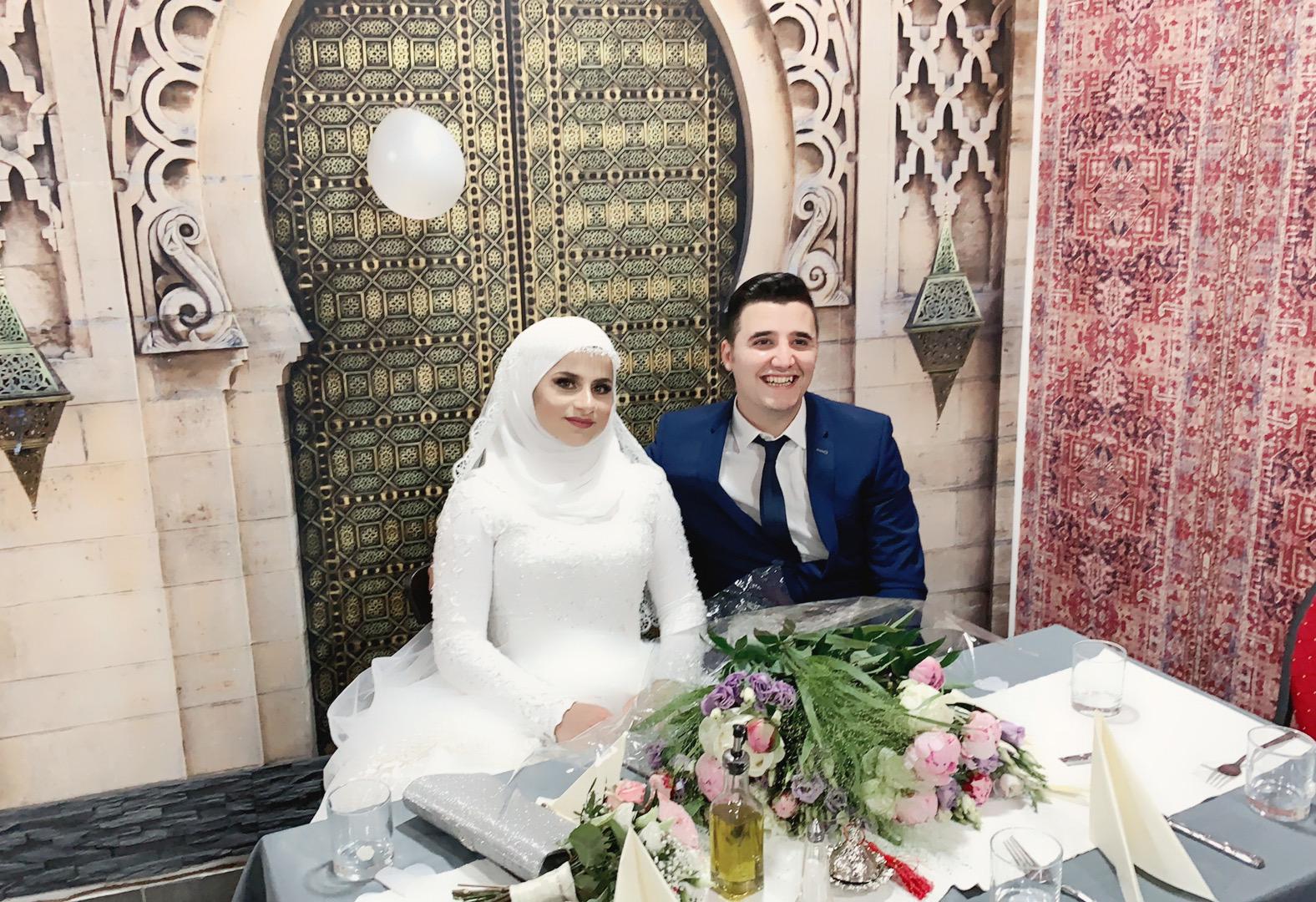 زفاف الآنسة سكينة حسين شرف الدين والشاب إبراهيم حسن الأطرش في ألمانيا