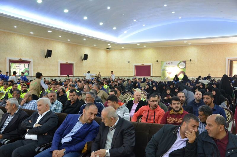 مشاركة رئيس بلدية الطيبة في حفل تخريج دورات التدريب المهني والمهني لإتحاد بلديات جبل عامل