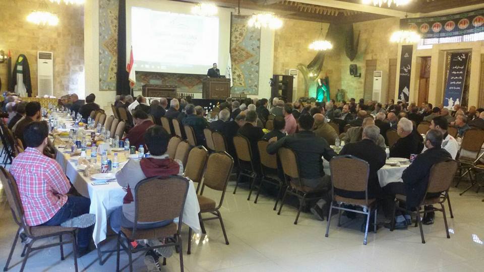 اتحاد بلديات جبل عامل يكرم رؤساء البلديات والاعضاء والمخاتير في قاعة شهداء الطيبة