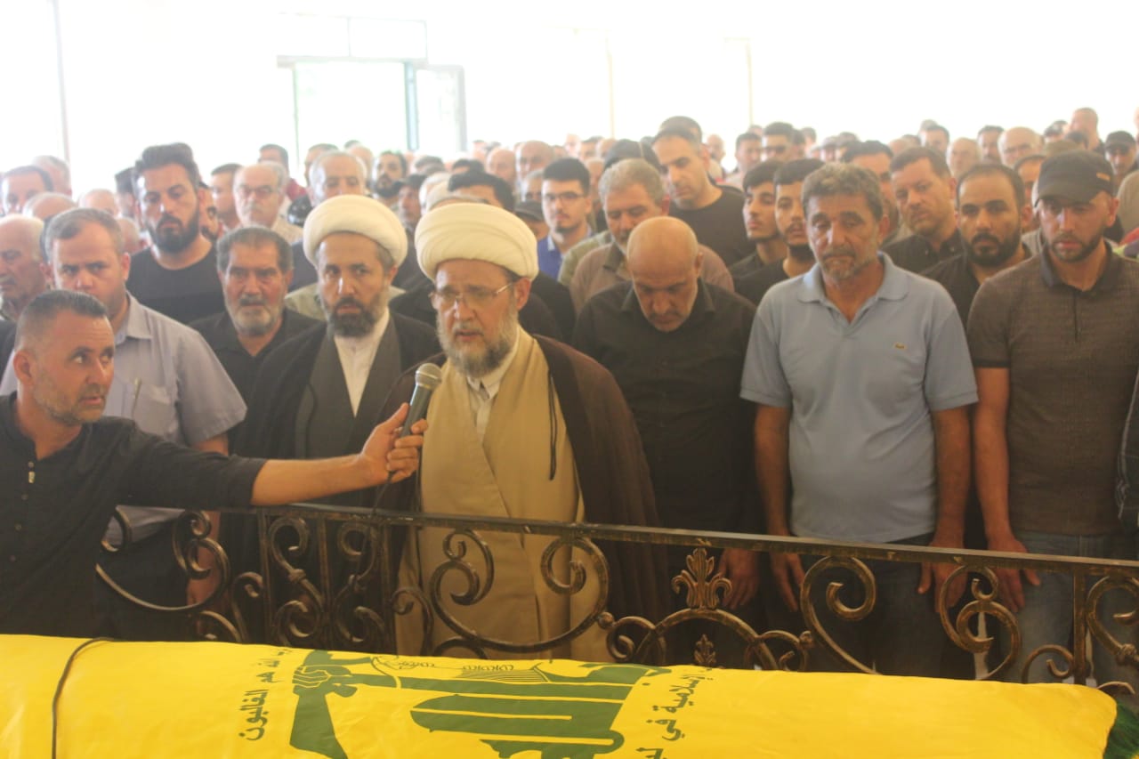 تشييع جثمان فقيد الجهاد والمقاومة الاخ حسين شفيق صالح 25-7-2019‎