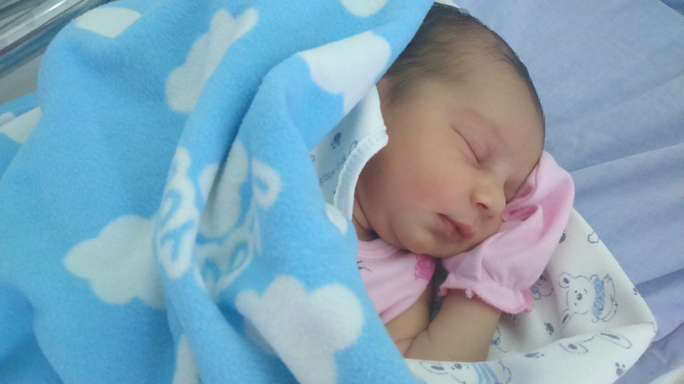 ولادة الطفلة ليا محمد نجم