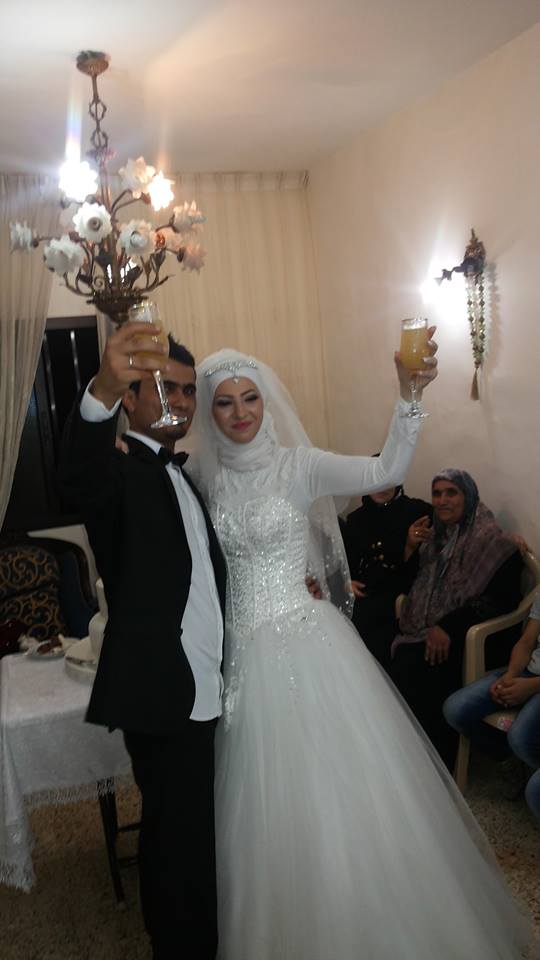 زفاف الشاب زين المصري من الآنسة سارة فياض