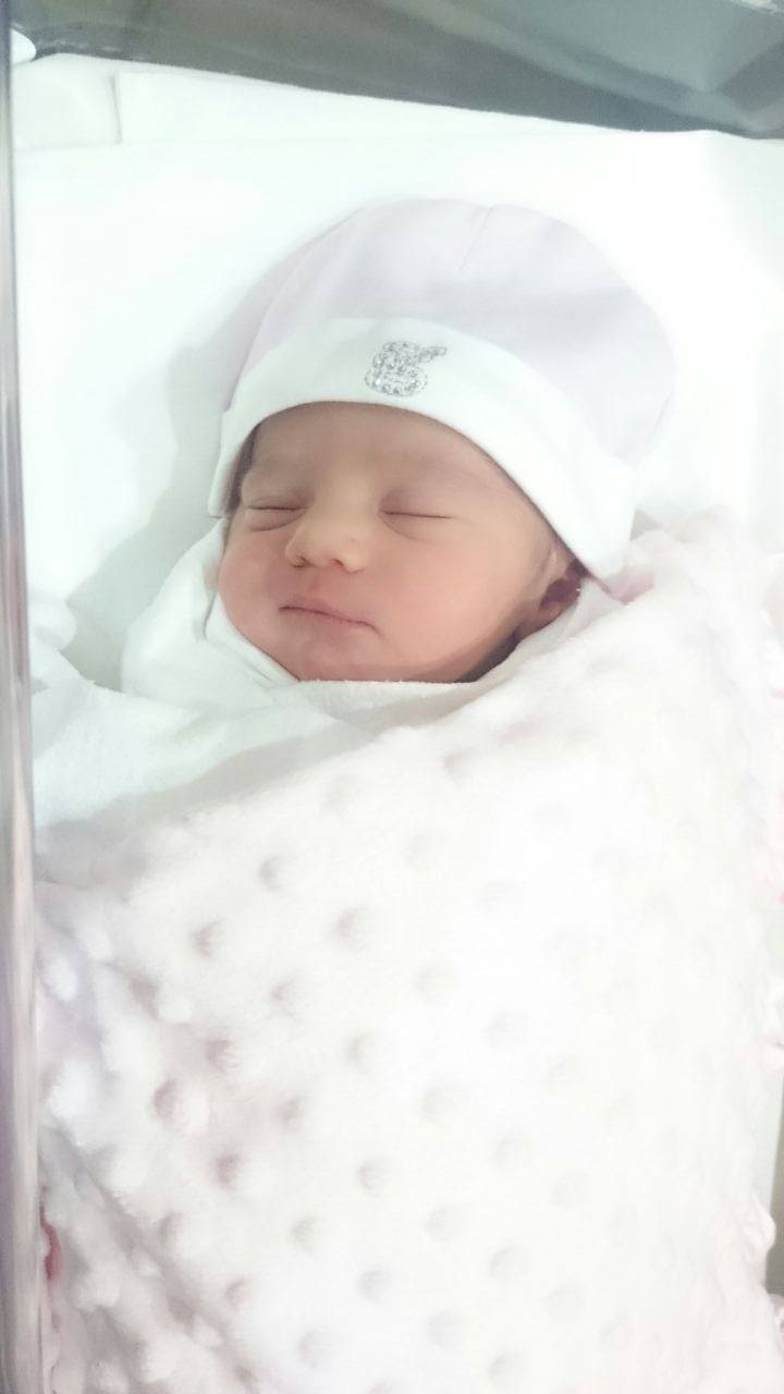 ولادة الطفلة نايا رامي غازي كاظم