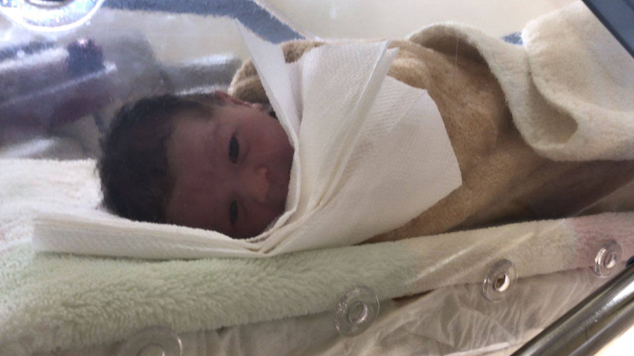 ولادة الطفل راكان نزار حسن قوصان