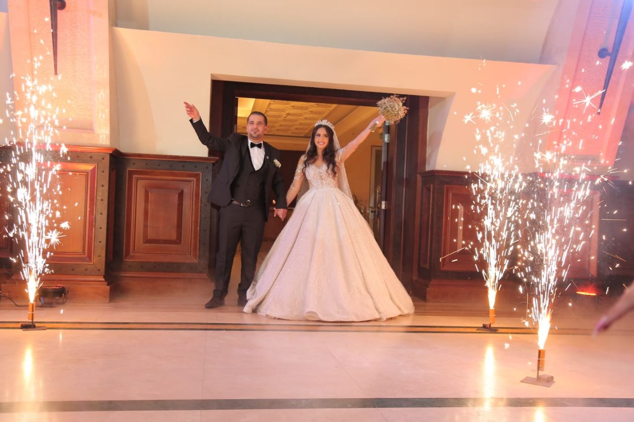 زفاف الآنسة روان علي نعمي والشاب محمود محمد بلحص