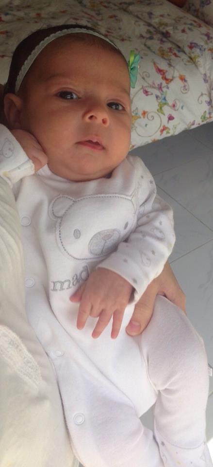 ولادة الطفلة زهراء هيثم زيدان