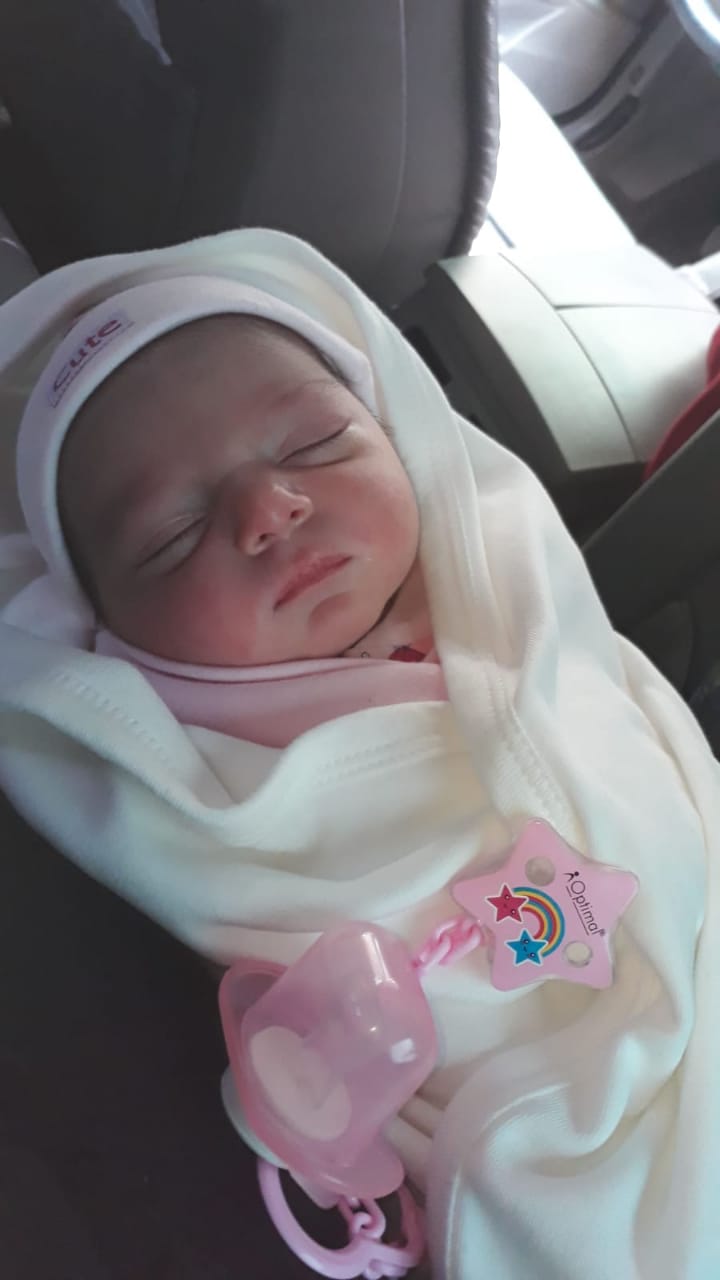 ولادة الطفلة لِيا بلال صالح