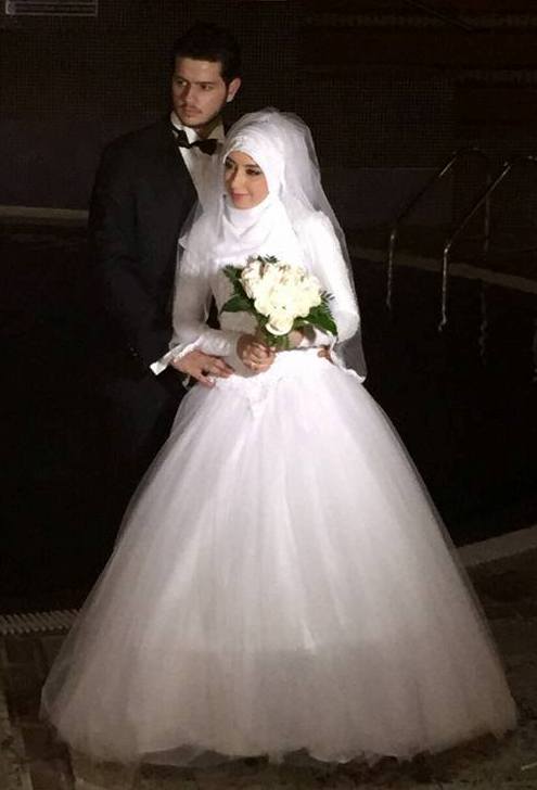 زفاف الآنسة أماني خليل صالح والشاب علي عدنان درويش